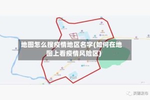 地图怎么搜疫情地区名字(如何在地图上看疫情风险区)