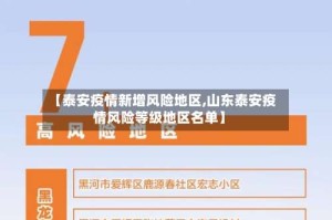 【泰安疫情新增风险地区,山东泰安疫情风险等级地区名单】