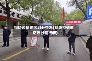 铜陵疫情地区划分情况(铜陵疫情地区划分情况表)