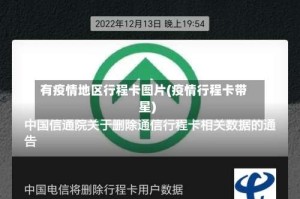 有疫情地区行程卡图片(疫情行程卡带星)