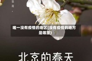 唯一没有疫情的地区(没有疫情的地方是哪里)