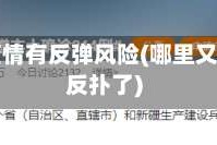 哪地区疫情有反弹风险(哪里又疫情严反扑了)