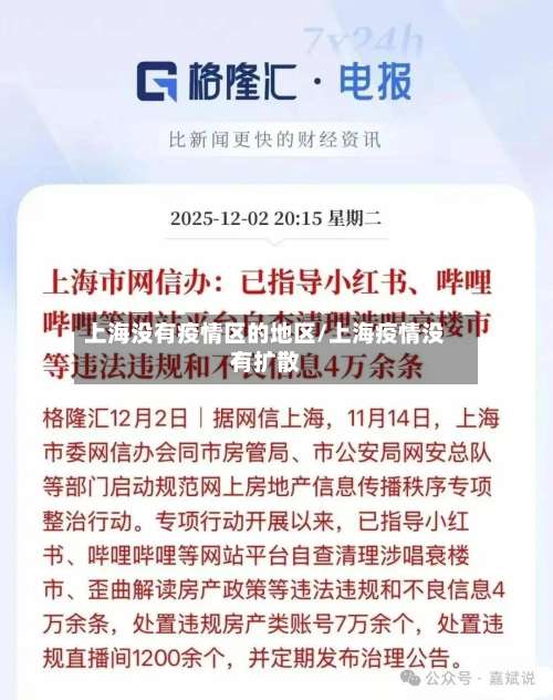 上海没有疫情区的地区/上海疫情没有扩散-第3张图片