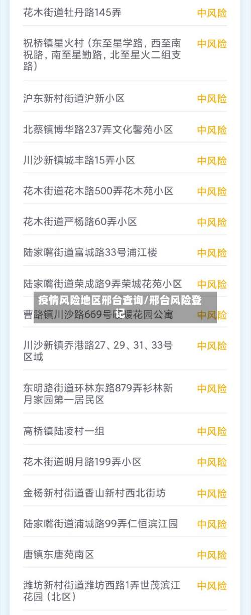 疫情风险地区邢台查询/邢台风险登记-第1张图片