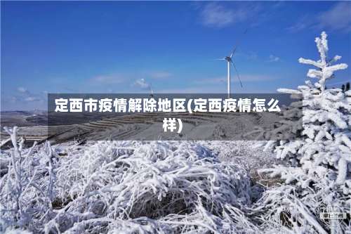 定西市疫情解除地区(定西疫情怎么样)-第2张图片