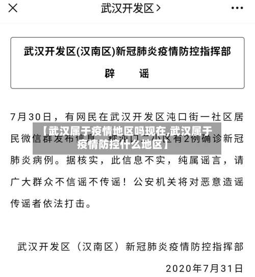 【武汉属于疫情地区吗现在,武汉属于疫情防控什么地区】-第2张图片