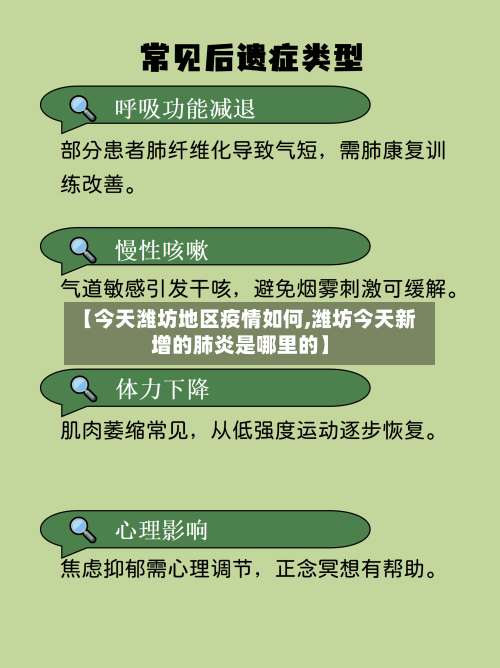 【今天潍坊地区疫情如何,潍坊今天新增的肺炎是哪里的】-第1张图片