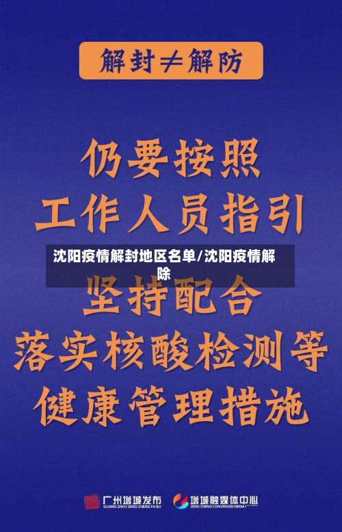 沈阳疫情解封地区名单/沈阳疫情解除-第1张图片