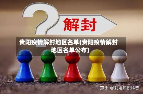 贵阳疫情解封地区名单(贵阳疫情解封地区名单公布)-第1张图片