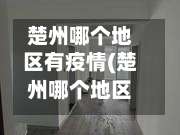 楚州哪个地区有疫情(楚州哪个地区有疫情病例)-第1张图片