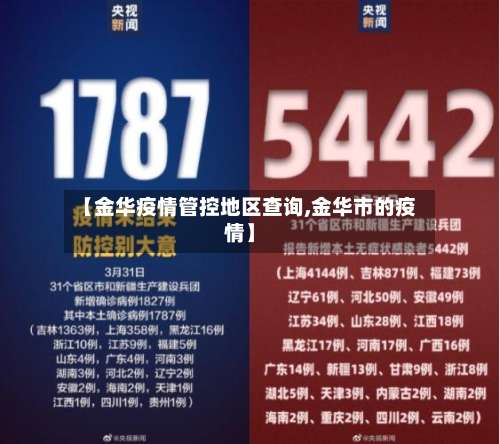 【金华疫情管控地区查询,金华市的疫情】-第3张图片