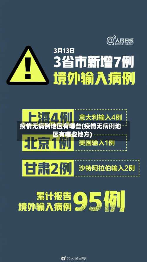 疫情无病例地区有哪些(疫情无病例地区有哪些地方)-第3张图片