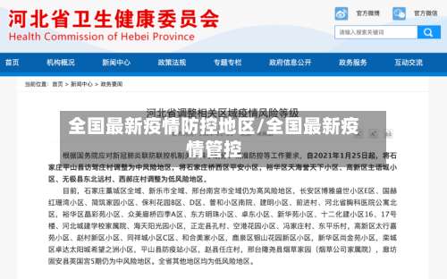 全国最新疫情防控地区/全国最新疫情管控-第1张图片