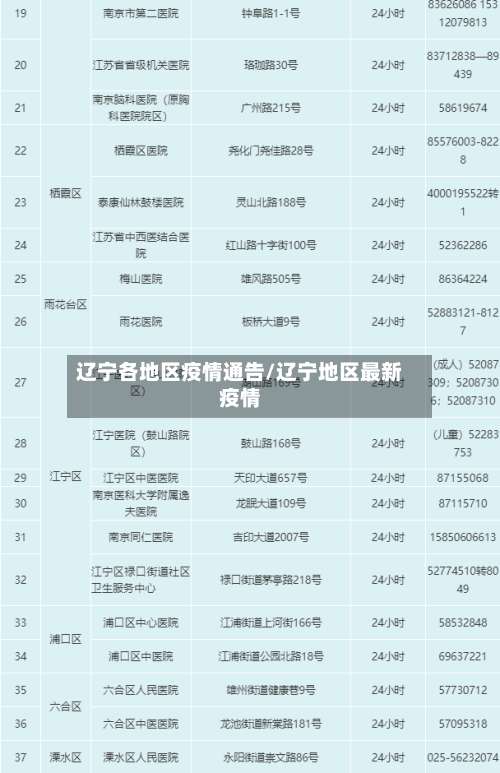 辽宁各地区疫情通告/辽宁地区最新疫情-第3张图片